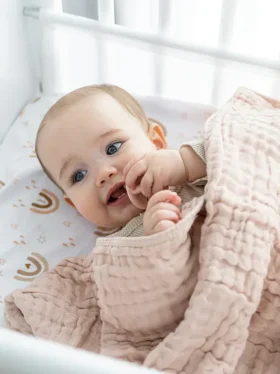 Couverture en mousseline pour bébé Comfy Cubs