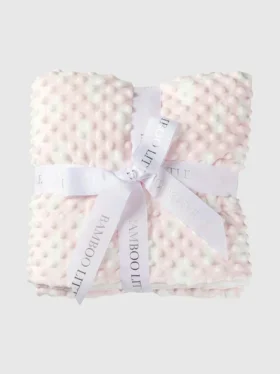 Couverture « Little Pink Cozy Cloud » en bambou