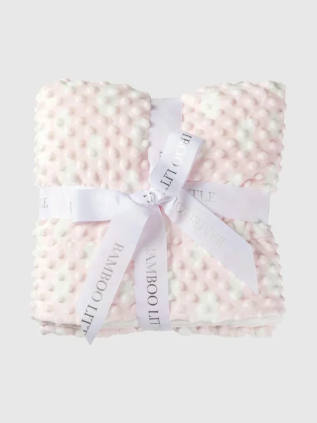 Couverture « Little Pink Cozy Cloud » en bambou