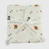 Couverture pour bébé Bamboo Little Dogs