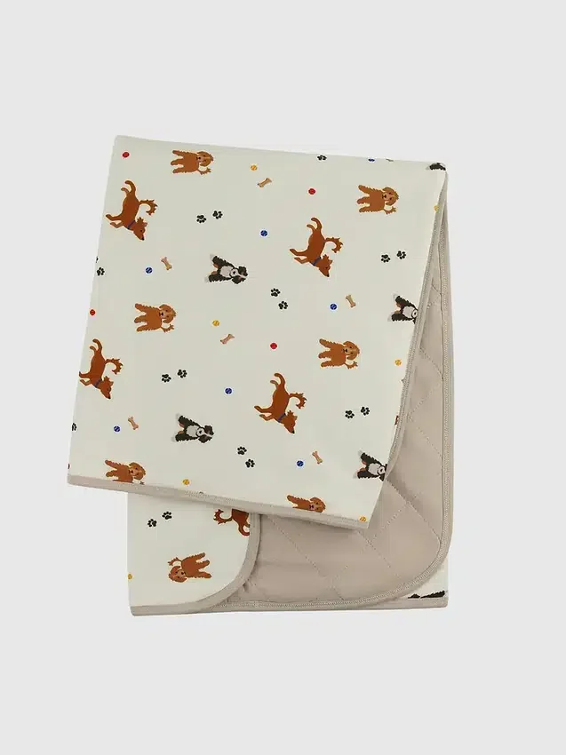 Couverture pour bébé Bamboo Little Dogs