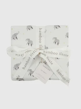 Couverture pour bébé en bambou « Petit éléphant »