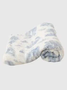 Couverture pour bébé en bambou « Spring Toile » de The Gilded Bird