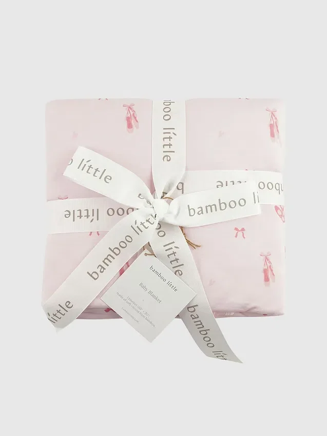 Couverture pour bébé « Little Ballerina » en bambou