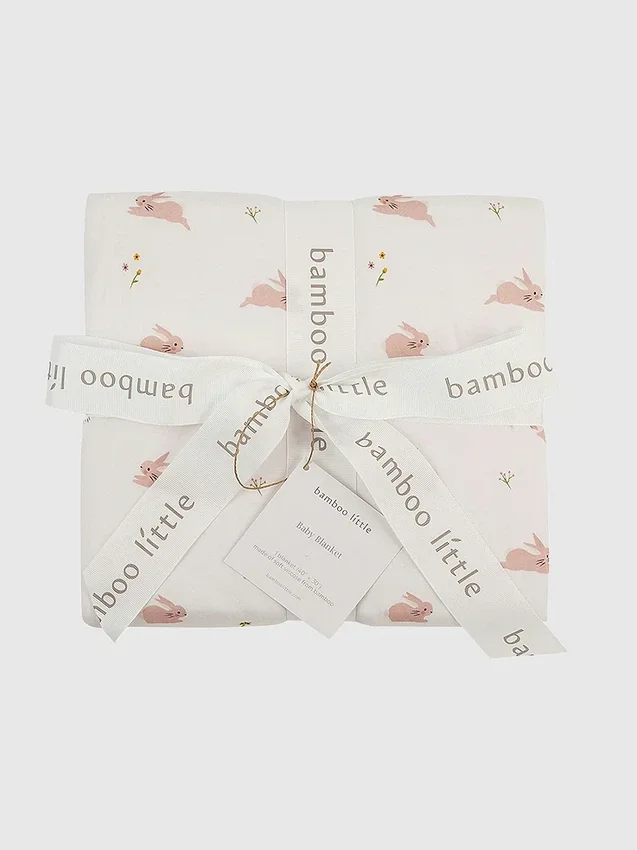 Couverture pour bébé « Little Bunny » en bambou