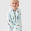 Couverture pour bébé « Little Trucks » en bambou