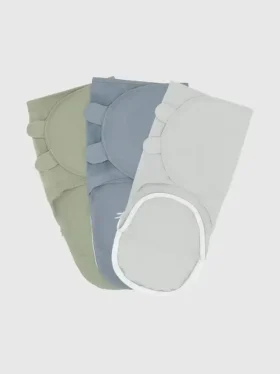 Couvertures d'emmaillotage faciles à utiliser avec fermeture éclair de Comfy Cubs