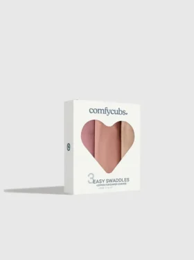 Couvertures d’emmaillotage faciles à utiliser avec fermeture éclair de Comfy Cubs