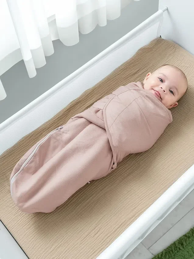 Couvertures d'emmaillotage faciles à utiliser avec fermeture éclair de Comfy Cubs
