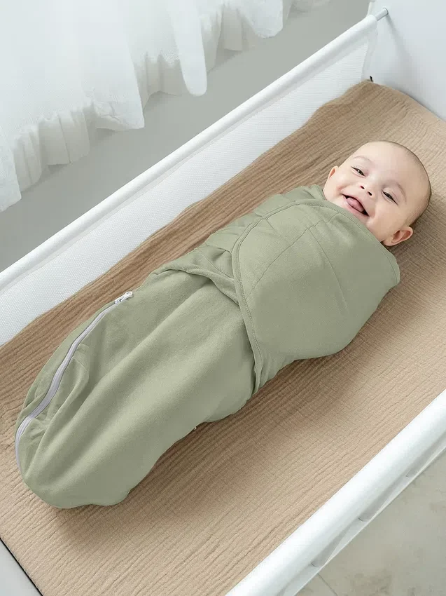 Couvertures d'emmaillotage faciles à utiliser avec fermeture éclair de Comfy Cubs