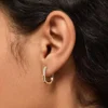 Créoles en or « Brynley Mini Micropave » d’Ana Luisa
