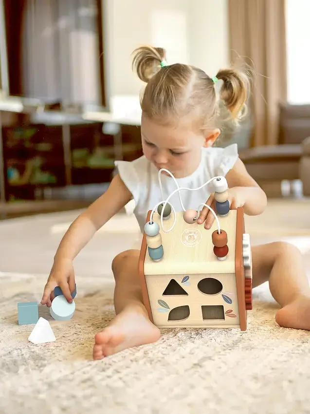 Cube d'activités 5 en 1 pour tout-petits
