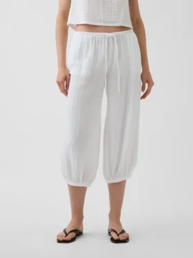 Culotte en gaze de coton facile à enfiler