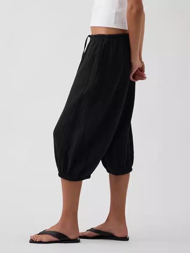 Culotte en gaze de coton facile à enfiler