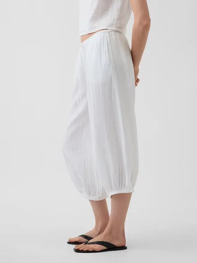Culotte en gaze de coton facile à enfiler