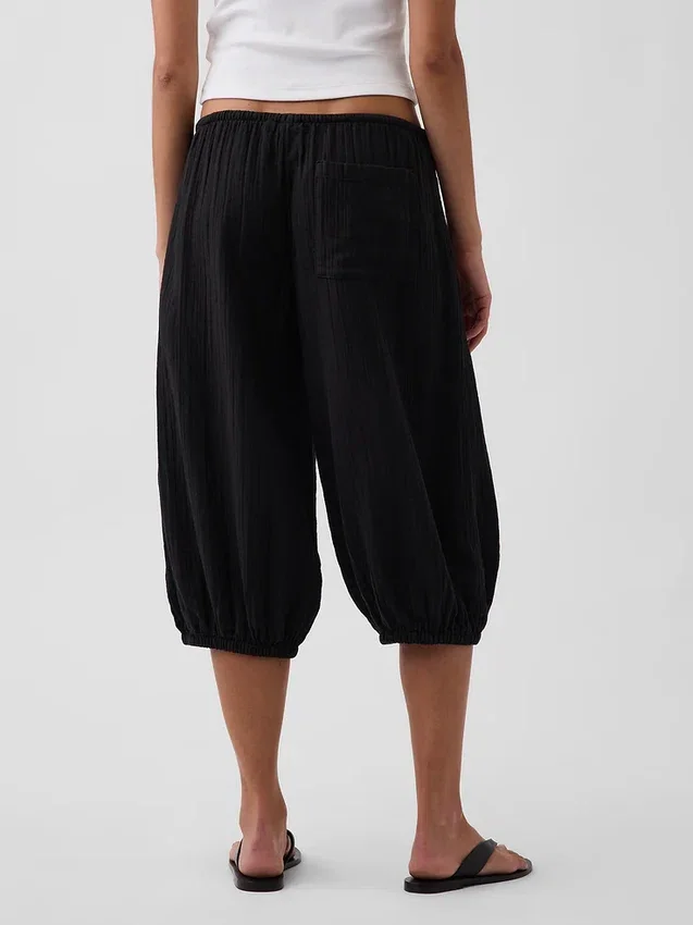 Culotte en gaze de coton facile à enfiler
