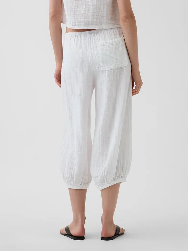 Culotte en gaze de coton facile à enfiler