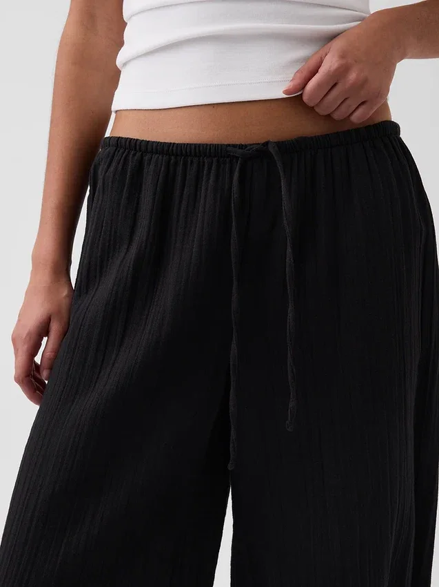 Culotte en gaze de coton facile à enfiler