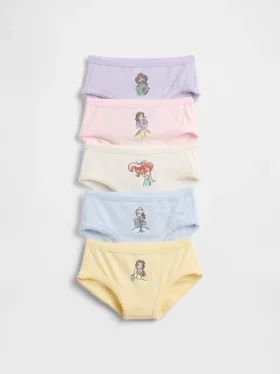 Culottes en coton stretch bio GAP × Disney pour tout-petits (lot de 5)