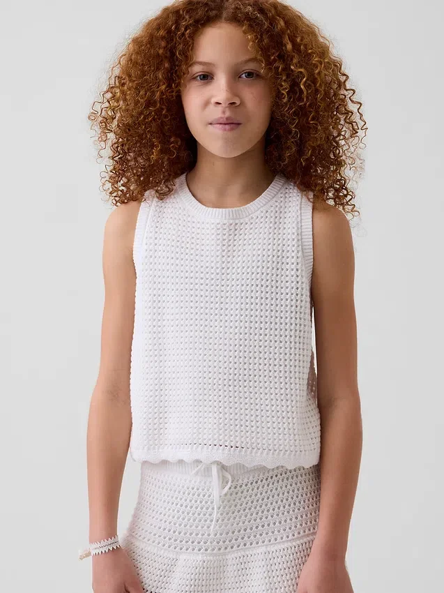 Débardeur au crochet pour enfant