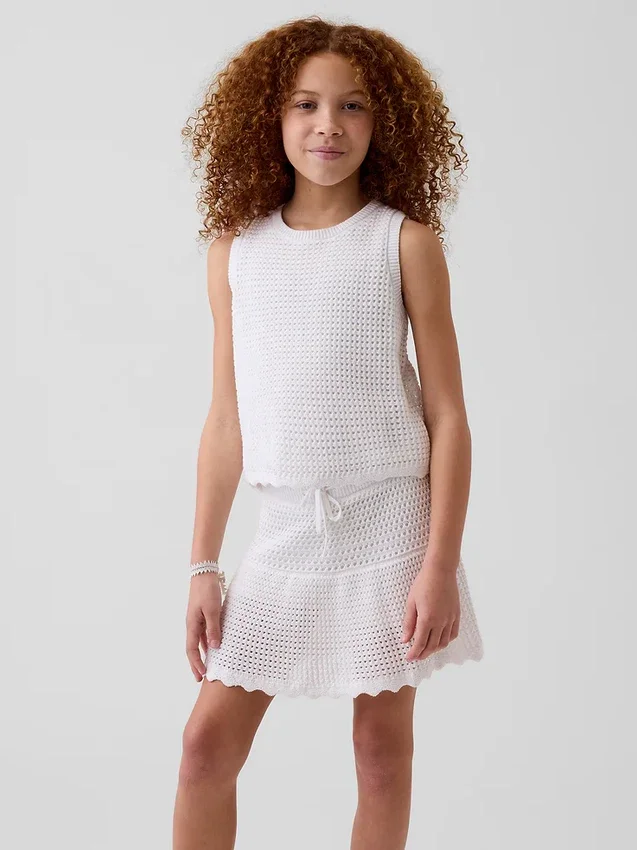 Débardeur au crochet pour enfant