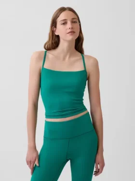 Débardeur court à dos nageur GapFit Smooth