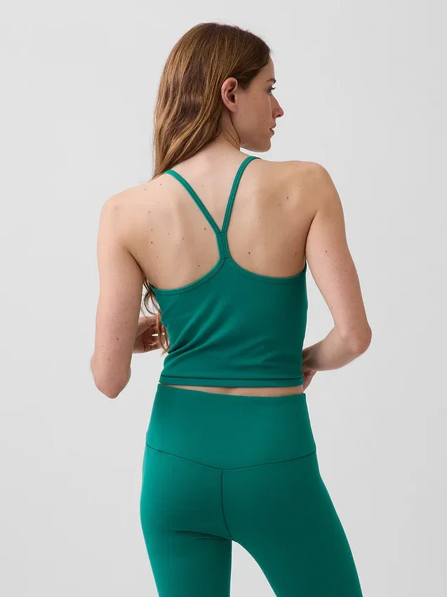 Débardeur court à dos nageur GapFit Smooth