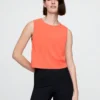 Débardeur court musclé GapFit Breathe