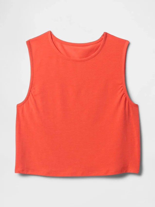 Débardeur court musclé GapFit Breathe