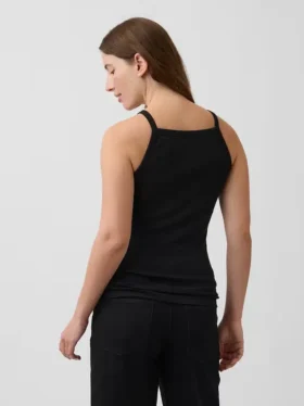Débardeur de maternité moderne à encolure tablier