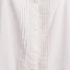 Débardeur de pyjama court à plis creux en mélange de lin