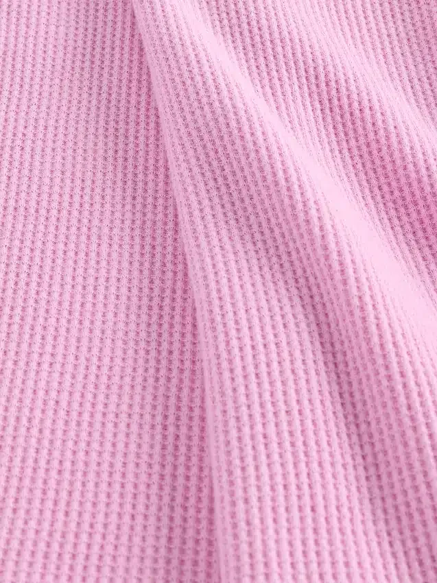 Débardeur de pyjama en maille gaufrée