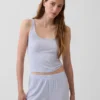 Débardeur de pyjama en modal côtelé ultra-doux