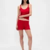 Débardeur de pyjama léger en tricot CashSoft à motif de cœurs en pointelle