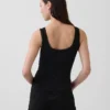 Débardeur de pyjama ultra-doux en modal avec bordure en dentelle