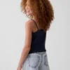 Débardeur en coton à côtes pointelles pour enfant
