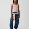 Débardeur en coton à côtes pointelles pour enfant