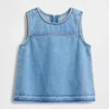Débardeur en denim pour enfant