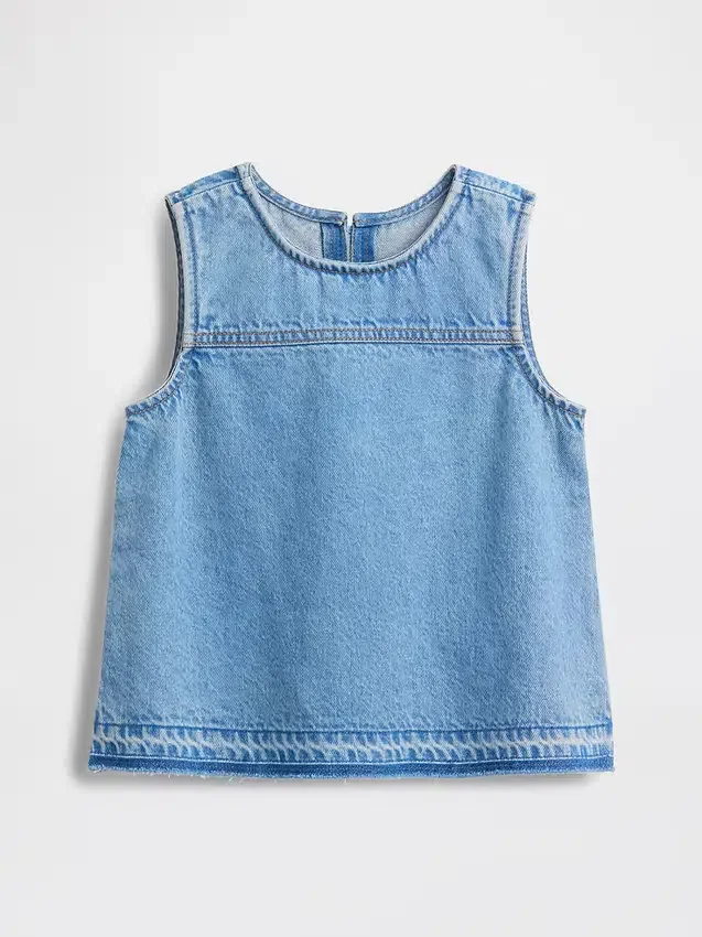 Débardeur en denim pour enfant