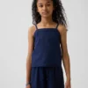 Débardeur en lin et coton pour enfants