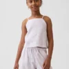 Débardeur en lin et coton pour enfants