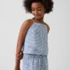 Débardeur en lin et coton pour enfants