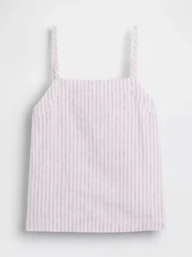 Débardeur en lin et coton pour enfants
