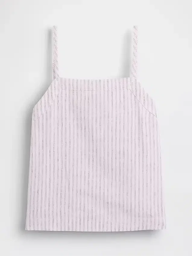 Débardeur en lin et coton pour enfants