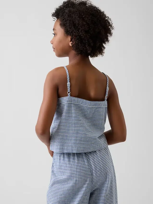 Débardeur en lin et coton pour enfants