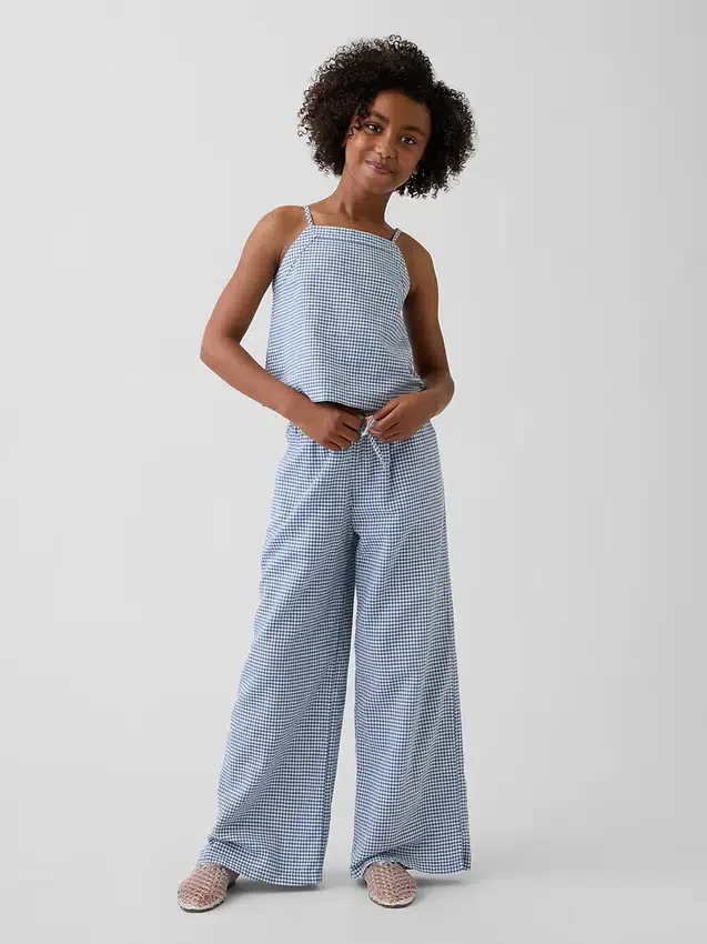 Débardeur en lin et coton pour enfants