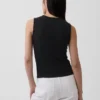 Débardeur en maille pointelle