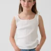Débardeur en pointelle pour enfants