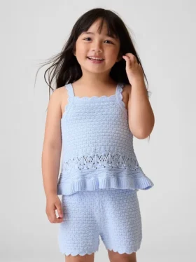 Débardeur festonné au crochet pour Bébé & Enfant