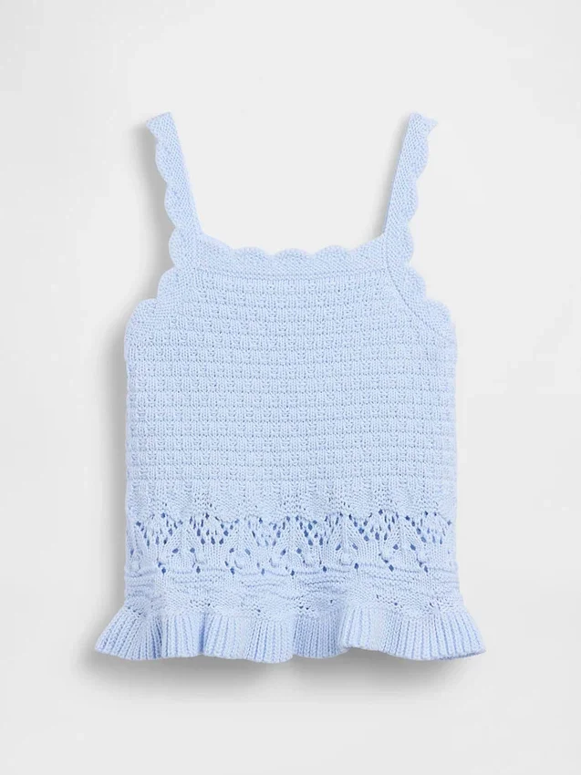 Débardeur festonné au crochet pour Bébé & Enfant